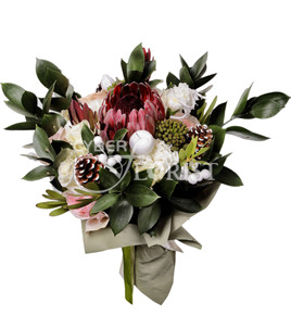 Holiday Magic. Exclusive bouquet of exotic flowers is for those who prefer something special.